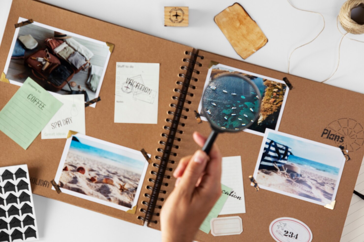 Food photography styling